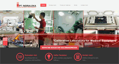 Desktop Screenshot of kalibrasimedis.com